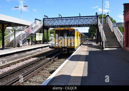 birkenhead trains merseyrail station park alamy