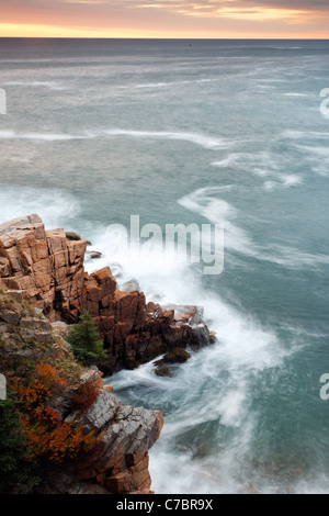 Granite Cliffs Acadia National Park Bar Harbor Maine Stock Photo Alamy