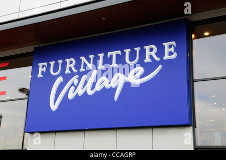 Furniture Village Birstall furniture village store sign logo name shop exterior leeds Furniture Village Birstall furniture village store sign logo name shop exterior leeds