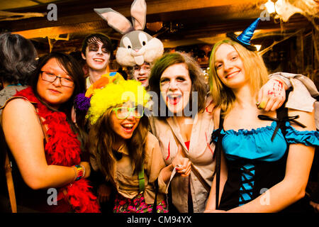 aberystwyth university student partying dancing