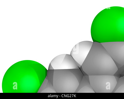 Phencyclidine PCP Angel Dust Recreational Drug Molecular Model