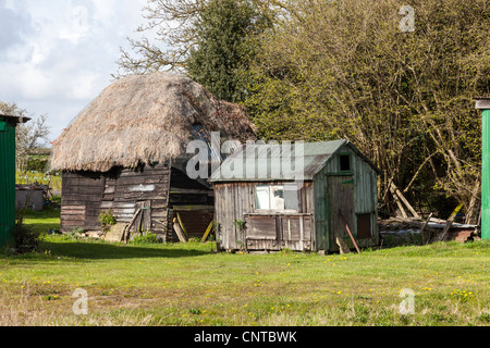 Canterbury Kent England UK Group of tourists by 16th century Old Stock 