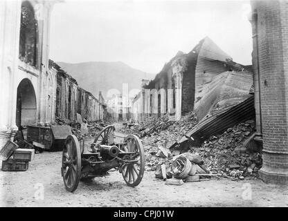 BachaiSaqao during the civil war in Afghanistan, 1929 Stock Photo