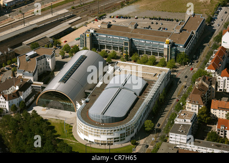 Aerial view, central station, station district, new station ... Aerial view, central station, station district, new station ...