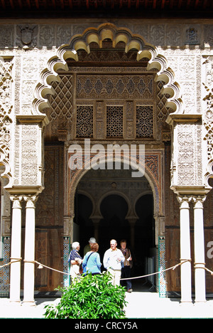 Moorish Archway Patio De Los Leones Alhambra Granada Andalusia Spain