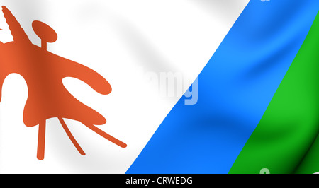 Flag Of Lesotho Close Up Stock Photo Alamy