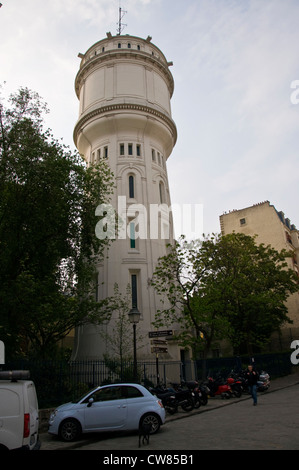 Chateau D Eau Montmartre A Water Tower And Landmark In Montmartre