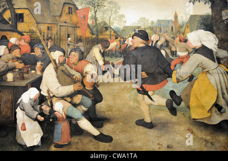 Pieter Bruegel The Elder The Peasant Dance Stock Photo Alamy