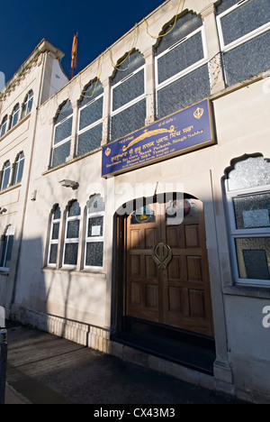 Guru Nanak Gurdwara Sikh temple in Smethwick near Birmingham UK Stock