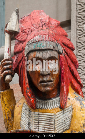 Indian Smoke Shop >> Cigar store wooden Indian sculpture on boardwalk in downtown Stock Photo, Royalty Free Image ... Indian Smoke Shop >> Cigar store wooden Indian sculpture on boardwalk in downtown Stock Photo, Royalty Free Image ...