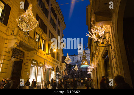 via condotti rome italy christmas decorations lights via condotti rome italy christmas decorations lights