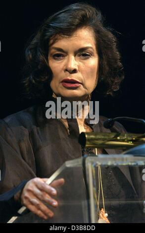 The Rolling Stones Bianca Jagger wife of Mick Jagger Stock Photo