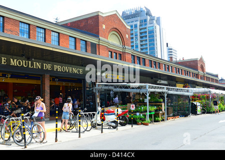 Bayward Market Shopping District Downtown Ottawa Ontario Canada