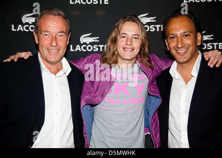 Pierre Sarkozy At Lacoste Store Opening At Neuer Wall Hamburg Germany