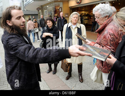 An Islamist Hands Out Free Copies Of The Quran In Wuppertal Germany