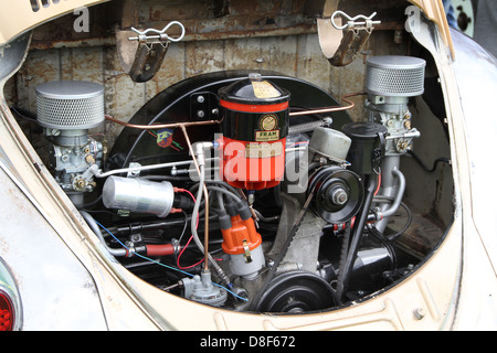 Vw Beetle Engine Stock Photo Alamy