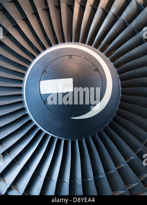 A Close Up Detail Of A Boeing 747 Main Nosewheel And Landing Lights