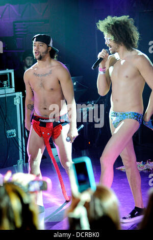 SkyBlu And Redfoo Of LMFAO Performs On Much Music S New Music Live