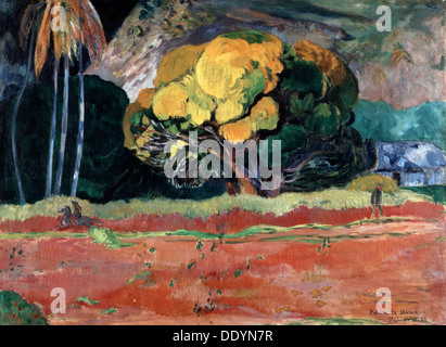 Paul Gauguin Fatata Te Moua At The Foot Of A Mountain Stock Photo