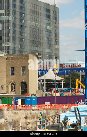 Construction Site In London Stock Photo Alamy