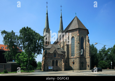 Katholische Pfarrkirche Sankt Marien in Oberhausen, Ruhrgebiet Stock