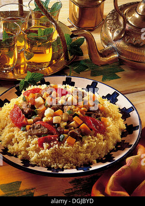 Couscous With Vegetables Morocco Stock Photo Alamy