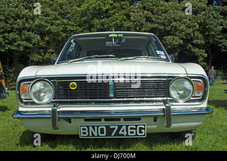 Ford Cortina Mark Hoghton Tower Classic Car Show Stock Photo