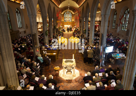 Archbishop Of Canterbury Is At St Petrocs Church As He Completes His