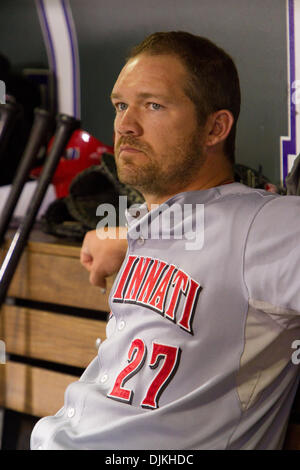 Cincinnati Reds Third Baseman Scott Rolen In Action Against The