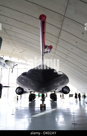 Boeing SR 71 Blackbird At The Imperial War Museum Duxford UK Stock