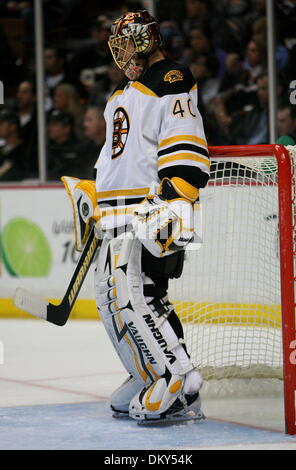 Boston Bruins Tuukka Rask Of Finland In Action During An Nhl Hockey