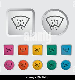 Heating Glass Single Icon Stock Vector Image Art Alamy