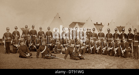 British Army Camp Victorian Period Stock Photo Alamy