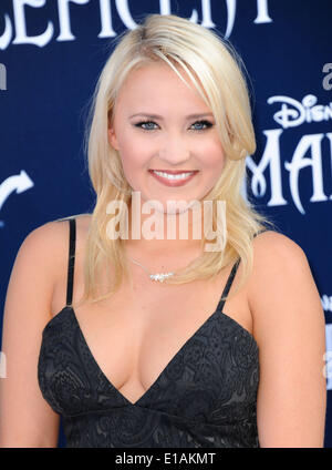 Emily Osment Attending The Premiere Of Maleficent In Los Angeles