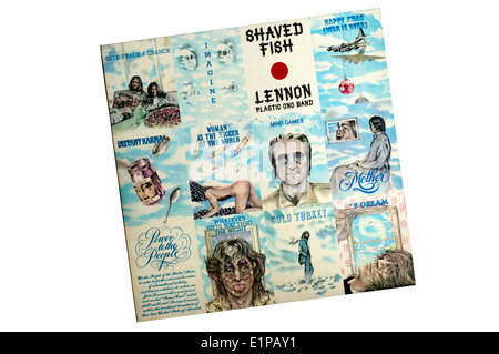 SHAVED FISH LP COVER JOHN LENNON Stock Photo Alamy