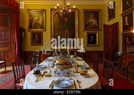 Edinburgh, The Georgian House, Dining Room interior Scotland UK ... Edinburgh, The Georgian House, Dining Room interior Scotland UK ...