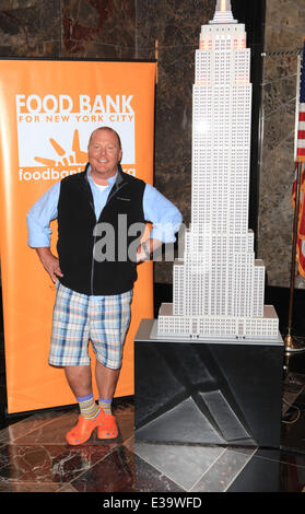 The Chew Cast mario batali & cast of the chew to light empire state building The Chew Cast mario batali & cast of the chew to light empire state building