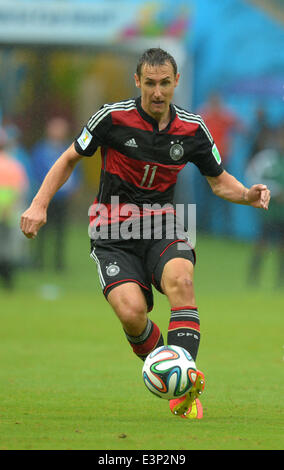 Germany S Miroslav Klose Controls The Ball During A Training Session Of