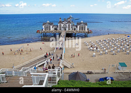 Pier Of Sellin Ruegen Rugia Mecklenburg Western Pomerania Germany