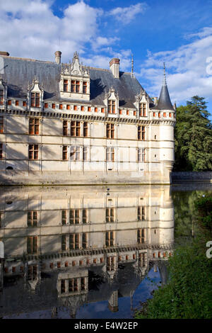 Chateau Azay Le Rideau In Loire Valley France Stock Photo Alamy