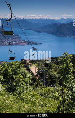 Summit Chair Lift chair lift at the summit of mottarone lake maggiore italy with Summit Chair Lift chair lift at the summit of mottarone lake maggiore italy with