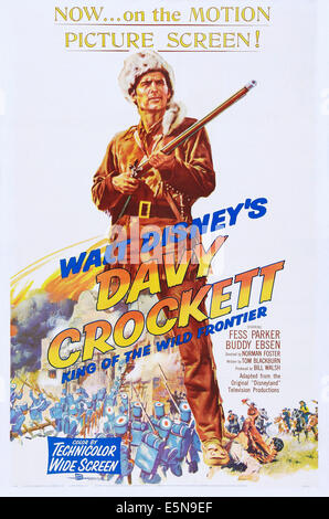Davy Crockett, King of The Wild Frontier - YouTube