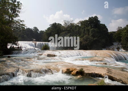 Agua Azul National Park Chiapas Mexico Stock Photo Alamy