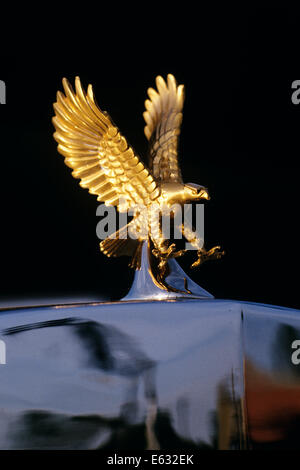 Vintage Car Hood Ornament of a Eagle Stock Photo, Royalty ... Vintage Car Hood Ornament of a Eagle Stock Photo, Royalty ...