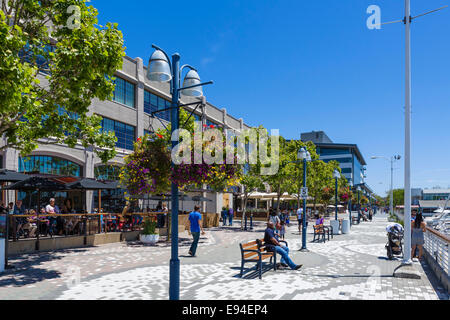 waterfront district jack square london restaurants along oakland california usa alamy