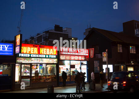 east kebab fast restaurant london road food city alamy