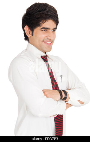 1 Indian Business Man Standing Pose Stock Photo Alamy