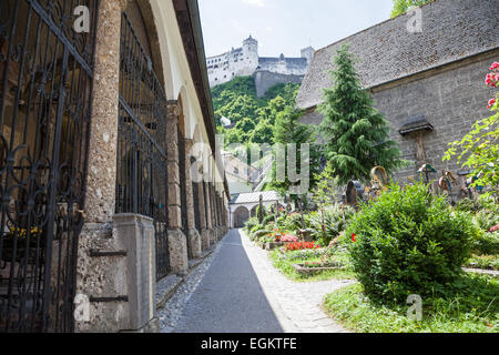 Salzburg. Catacombs of St. Peters Abbey Salzburg. Catacombs of St. Peters Abbey