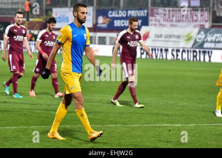 March 5 2015 Mourad Satli 8 Of Petrolul Ploiesti In Action During