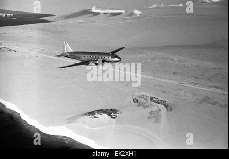 First Soviet Antarctic expedition, 1956 Stock Photo, Royalty Free Image